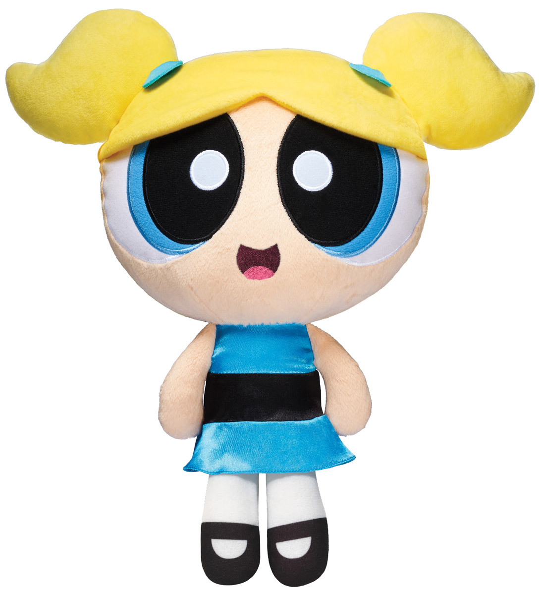 Powerpuff Girls Кукла мягкая озвученная Пузырек22305_Пузырек Powerpuff Girls Кукла мягкая озвученная Пузырек22305_ПузырекМягкая озвученная кукла Powerpuff Girls Пузырек изображает одну из героинь мультсериала Суперкрошки. Этот увлекательный мультфильм о трех девочках-супергероинях, которые безустанно ведут борьбу со злом на улицах вымышленного города Таунсвилль. Интересно то, что эти девочки были буквально созданы профессором по имени Утоний, когда он допустил ошибку во время научного эксперимента. В результате девочки получили суперсилы, которые решили направить на противостояние злодеям. Мягкая кукла функциональна: произнесите короткую фразу - и она повторит за вами голосом героини, точь-в-точь таким же, как в мультфильме! Кукла сможет стать настоящей, верной подружкой для вашей девочки! Рекомендуется докупить 3 батарейки напряжением 1,5V типа AG13/LR44 (товар комплектуется демонстрационными).