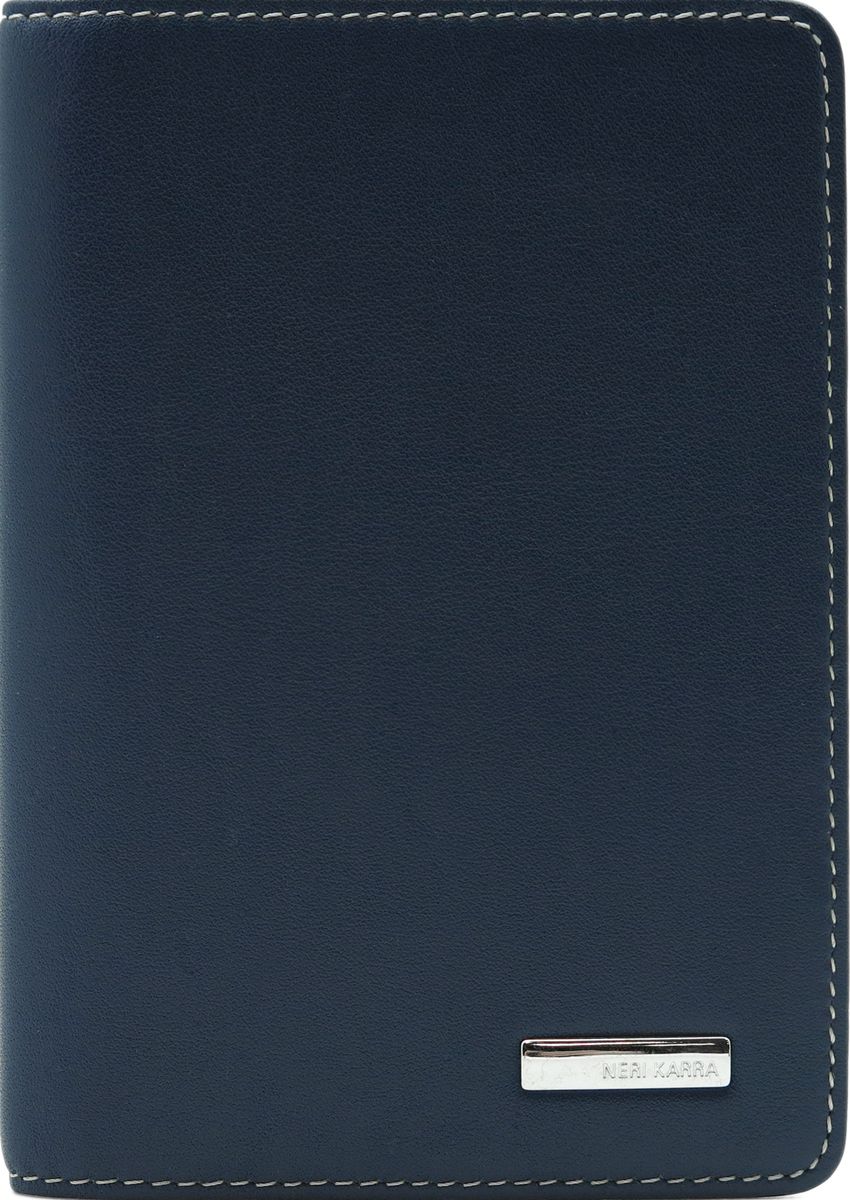 Обложка для паспорта Neri Karra, цвет: синий. 0037 3-01.09/650037 3-01.09/65 Обложка для паспорта Neri Karra, цвет: синий. 0037 3-01.09/650037 3-01.09/65Обложка для паспорта Neri Karra из натуральной кожи выполнена в сочетании синего и бежевого цветов, внутри дополнительный карман для карты