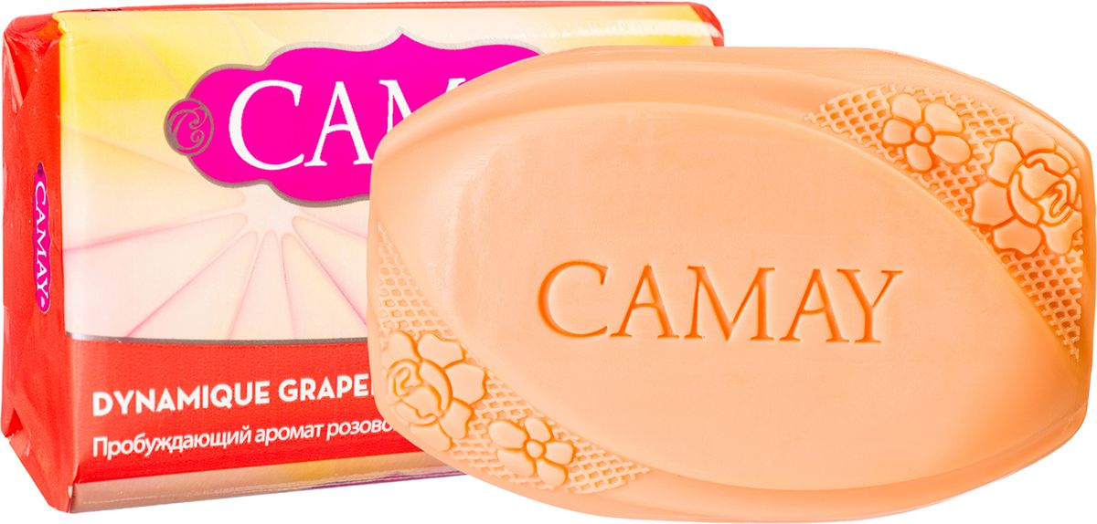 Camay Твердое мыло Grapefruit 85 гр67049448_Grapefruit Camay Твердое мыло Grapefruit 85 гр67049448_GrapefruitТуалетное мыло Camay Динамик - бодрящий аромат розового грейпфрута пробуждает эмоции и наполняет энергией и свежестью на весь день.