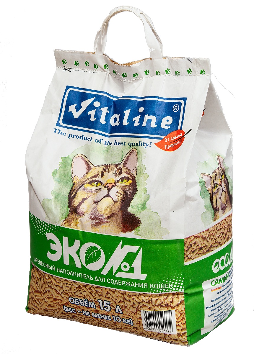 Наполнитель для кошек Vitaline Эко№1, древесный, 10 кг337 Наполнитель для кошек Vitaline Эко№1, древесный, 10 кг337Эко№1 - универсальное средство для ухода за кошками, грызунами, рептилиями и даже птицами. Наполнитель созданный из массива хвойных пород древесины . 100% БИОЛОГИЧЕСКИ РАЗЛОГАЕМ, не причиняет никакого вреда природе и совершенно безопасен для окружающей среды. Наполнитель Эко№1 нейтрализует неприятные запахи в период между посещениями лотка, сохраняя свежесть кошачьего туалета. Условия хранения: Гигиенический сертификат на упаковочный материал: Хранение при температуре 20C и относительной влажности не более 80%. Срок годности: не менее 5 лет.