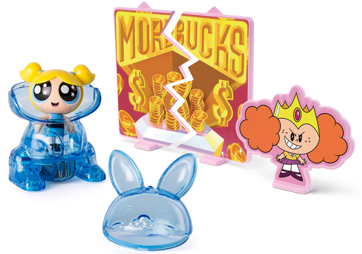 Powerpuff Girls Игровой набор Пузырек в машинке22316_Пузырек Powerpuff Girls Игровой набор Пузырек в машинке22316_ПузырекФигурки Powerpuff Girls - маленькие куколки - героини мультфильма Суперкрошки. В основе сюжета мультфильма лежат приключения необычных девочек, которые стали результатом неудачного опыта профессора Утония, пытавшегося создать идеальную девочку. Но в процессе смешивания различных ингредиентов в смесь попало неизвестное химическое вещество, и итог эксперимента стал неожиданным для ученого: девочки получились вовсе не идеальными, но зато обладающие сверхспособностями! Вероятно, именно поэтому их назвали Суперкрошками. С тех пор невероятные способности помогают девочкам бороться с силами зла, защищая свой город Таунсвилль. Игровой набор Powerpuff Girls Пузырек в машинке позволит ребенку разыграть сцену противостояния Суперкрошки с принцессой Морбакс. Набор состоит из фигурки Пузырька, декоративного щита, указывающего на место совершения преступления, фигурки принцессы Морбакс и, самое главное, супермашинки, садясь в которую, Суперкрошка получает дополнительное преимущество в...