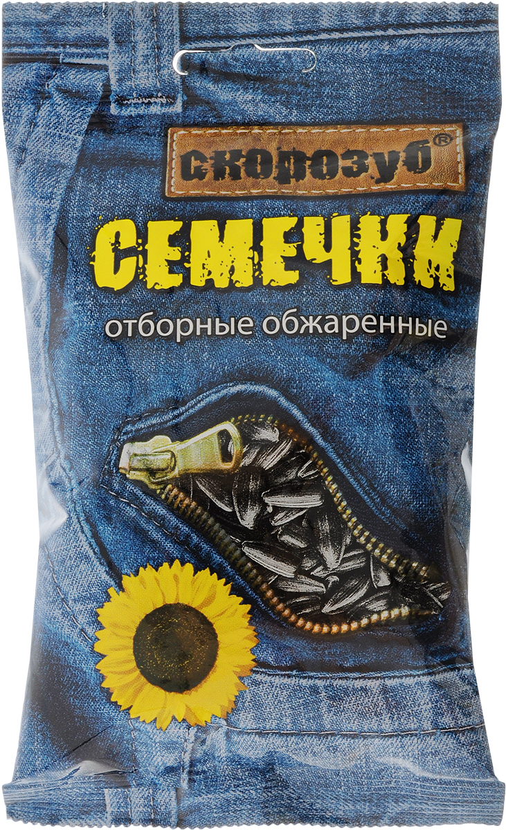 Скорозуб семена подсолнечника обжаренные, 80 г1114 Скорозуб семена подсолнечника обжаренные, 80 г1114Семечки Скорозуб - это традиционный продукт, передовые технологии и современный дизайн. В стильной джинсовой упаковке можно найти только отборные обжаренные семечки лучших кондитерских сортов, произрастающих на юге России.