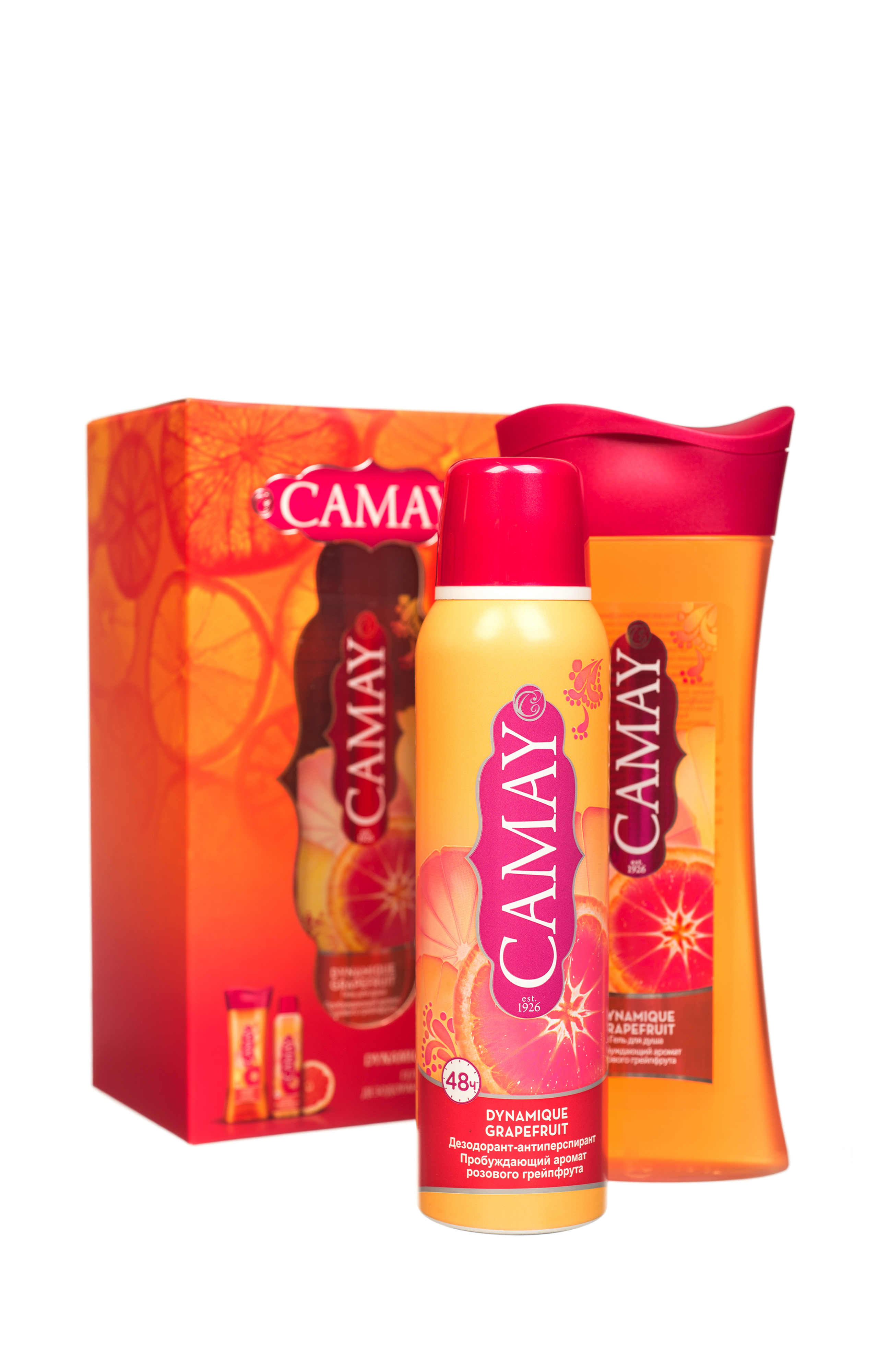 Camay подарочный набор Thai dynamique67083206 Camay подарочный набор Thai dynamique67083206Француженки всегда были иконами красоты для всего мира. Но помимо изысканного стиля, элегантности и женственности, их секрет также заключается в исключительном парфюме. Этот секрет начинается во французском городе Грассе, где веками парфюмеры отбирали драгоценные ингредиенты и редкие цветы, чтобы создавать самые изысканные ароматы. Неудивительно, что парфюм всегда являлся неотъемлемой частью французского очарования и заключительным штрихом в образе каждой женщины. Именно подобный экспертный подход к работе с парфюмом вдохновил Camay на создание своей продукции с 1926-ого года и помог ему стать легендарным брендом. В основе парфюмированных средств для ухода за собой Camay лежат премиальные парфюмерные композиции и ингредиенты. Они пробуждают чувственность и ощущение красоты, ухаживают за кожей, придавая ей сияние после каждого принятия душа или ванны. Парфюмированные коллекции продуктов Camay соответствуют современным трендам, их композиции разнообразны и многогранны, как истинная...