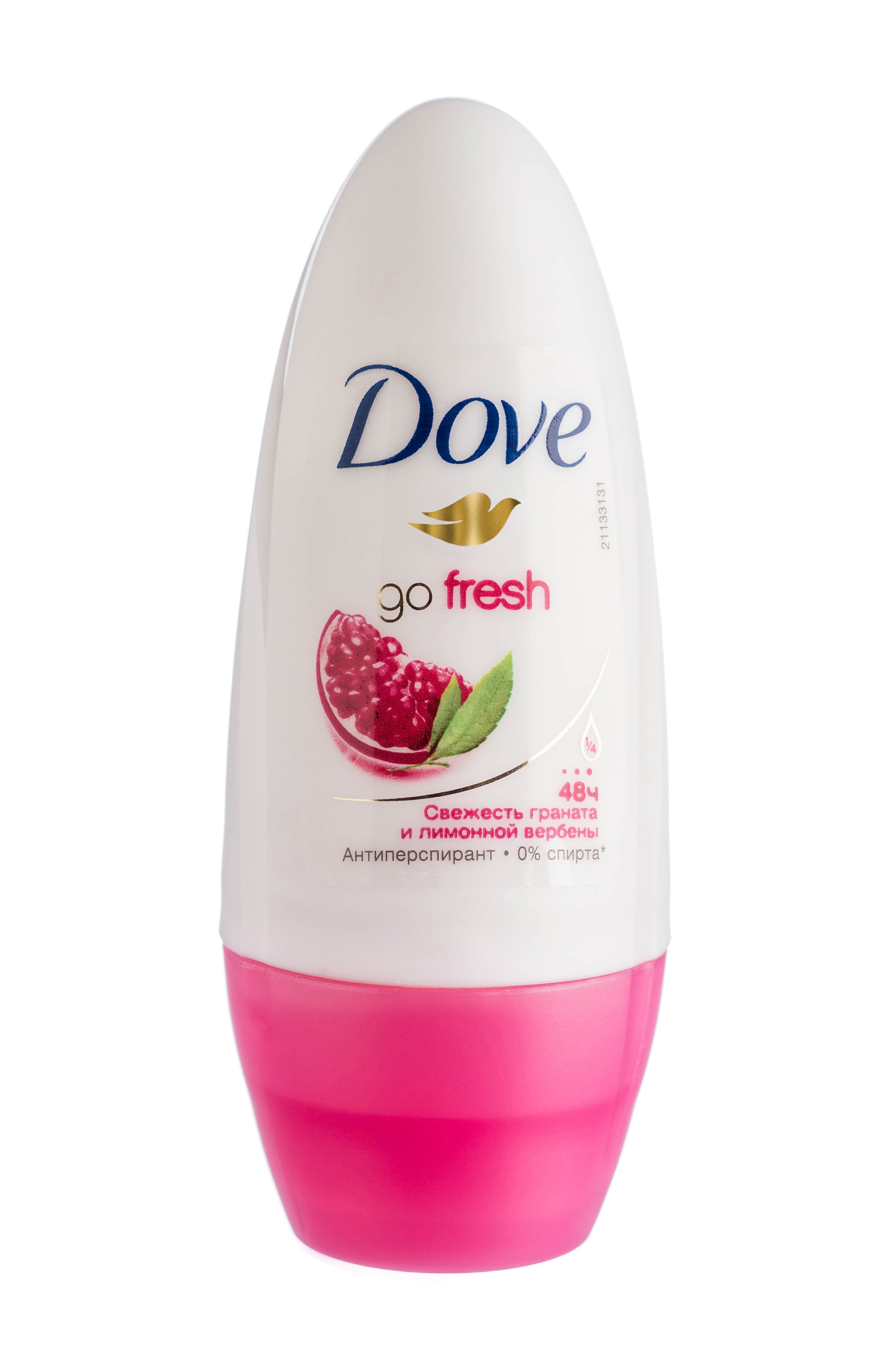 Dove Антиперспирант ролл Пробуждение чувств 50 мл21134237 Dove Антиперспирант ролл Пробуждение чувств 50 мл21134237Антиперсипрант Dove Свежесть граната и лимонной вербены - обеспечивает защиту от пота на 48 часов и на 1/4 состоит из особенного увлажняющего крема, который способствует восстановлению кожи после бритья, делая ее более гладкой и нежной - Благодаря бодрящему аромату граната и лимонной вербены дарит ощущение легкости и позволяет Вам сохранить чистоту и свежесть в течение всего дня!