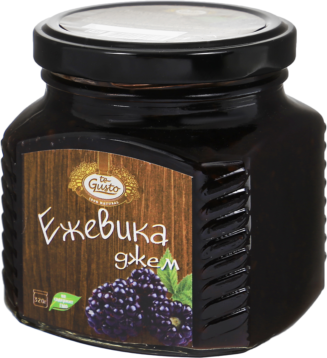 te Gusto Джем из ежевики, 320 г4657155301375 te Gusto Джем из ежевики, 320 г4657155301375Ароматный джем te Gusto изготовлен из ежевики, имеет желеобразную консистенцию с крупными кусочками ягод. Для приготовления джема используются только свежие, тщательно отобранные плоды, созревшие в экологически чистых местах. Продукт не содержит ГМО. Открыв ежевичное сокровище, вы получите не только вкусный натуральный десерт, но и эффективное лекарство от простуды. В соке ягоды масса биофлавонидов, которые способствуют снижению жара, нормализации температуры. Это лучше, чем все фармацевтические инновации. Уважаемые клиенты! Обращаем ваше внимание, что полный перечень состава продукта представлен на дополнительном изображении.