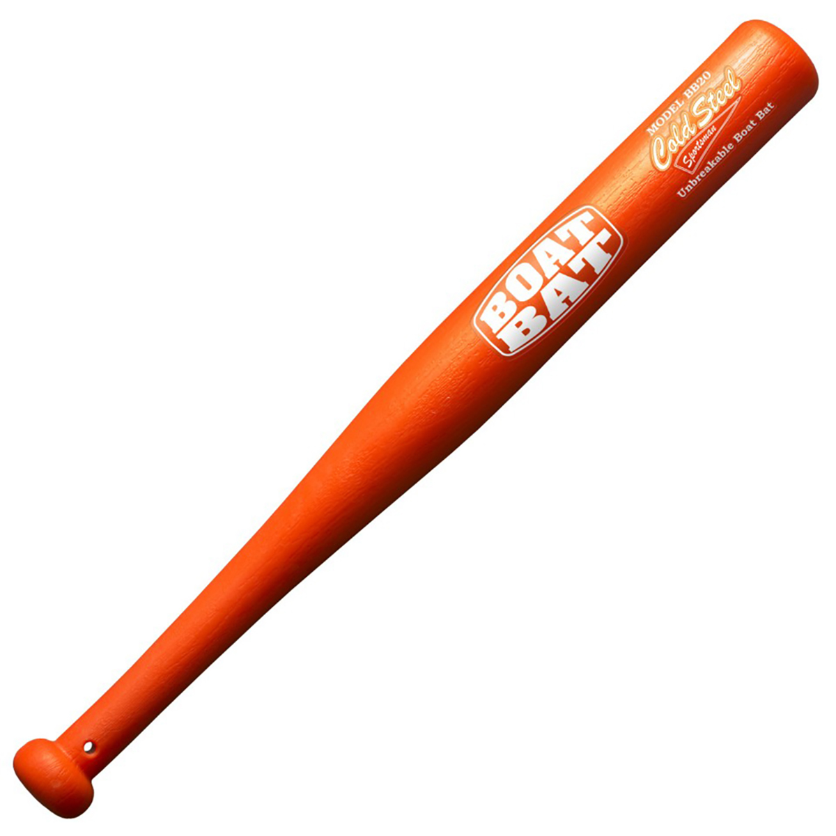 Бита бейсбольная Cold Steel Boat Bat, длина 20CS/91BTAZ Бита бейсбольная Cold Steel Boat Bat, длина 20CS/91BTAZХотите принести домой большую рыбу? С битой Boat Bat вам это удастся. Изготовленная из ударопрочного полипропилена путем точного литья подавлением, она не дает трещин, не коробится и не расслаивается, как это бывает с деревянными битами, а благодаря своей текстуре, напоминающей дерево, и шнурку бита обеспечивает надежный, безопасный, нескользящий хват даже если у вас холодные, мокрые или грязные руки. В отличие от многих других бит на рынке биты Boat Bat невероятно жесткие, яркие, водонепроницаемые, а еще они не тонут! Размер можно подобрать даже для самой крупной рыбы. Это отличное дополнение к вашему рыболовному снаряжению. Бросьте биту в багажник, лодку или каяк и приготовьтесь к приключениям!
