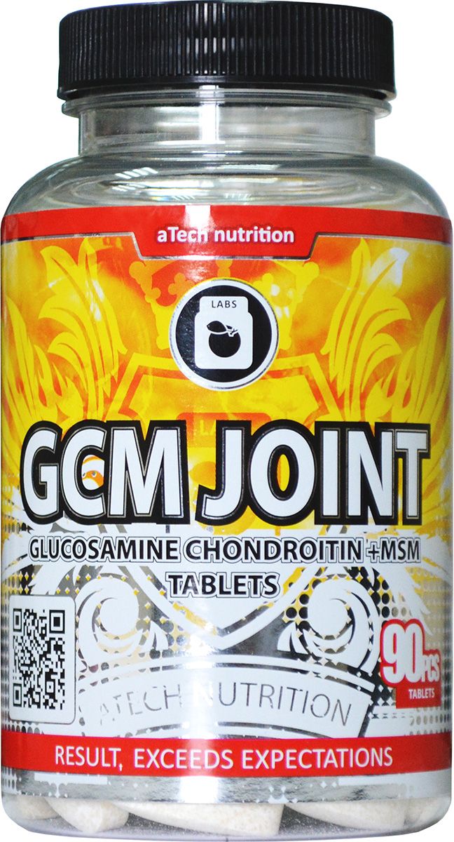 Пищевая добавка aTech Nutrition Glucosamine + Chondroitine + MCM, 90 таблеток4630019670602 Пищевая добавка aTech Nutrition Glucosamine + Chondroitine + MCM, 90 таблеток4630019670602GCM JOINT Tabs это хондропротектор третьего поколения, выпускаемый в форме таблеток компанией aTech nutrition. Данный препарат разработан не только для атлетов, но и для людей, ведущих активный образ жизни. Разработанный продукт отлично подходит для предупреждения любых негативных преобразований в связках и суставах, в том числе, развитие и профилактика остеоартрита. GCM JOINT Tabs от aTech nutrition содержит все необходимые для этого элементы: – хондроитин сульфат – осуществляет питание и ускоренную регенерацию хрящевой ткани, обеспечивает скольжение суставных поверхностей, устраняет боли в суставах; – глюкозамин сульфат – укрепляет соединительную ткань, делая ее более прочной и устойчивой к растяжению, укрепляет связки, сухожилия, кости, укрепляет иммунную систему организма; – метилсульфонилметан (MSM) – устраняет болевые ощущения и подавляет воспалительные процессы; – кальций – входит в состав костей и хрящевой ткани, ускоряет их регенерацию, помогает работе сердца. Помните, что...