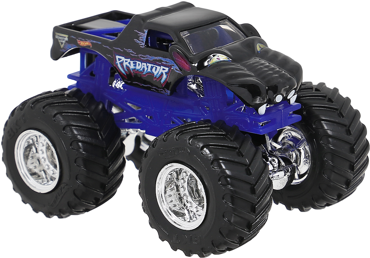 Hot Wheels Monster Jam Машинка PredatorBHP37_DRR78 Hot Wheels Monster Jam Машинка PredatorBHP37_DRR78Машинка Hot Wheels Monster Jam. Predator - знаменитая модель легендарного автомобиля с большими колесами. Литой корпус, сверкающая кабина, хромированные диски и неповторимый тюнинг - то, что выделяет эту модель среди других. Ваш ребенок будет в восторге от такого подарка!