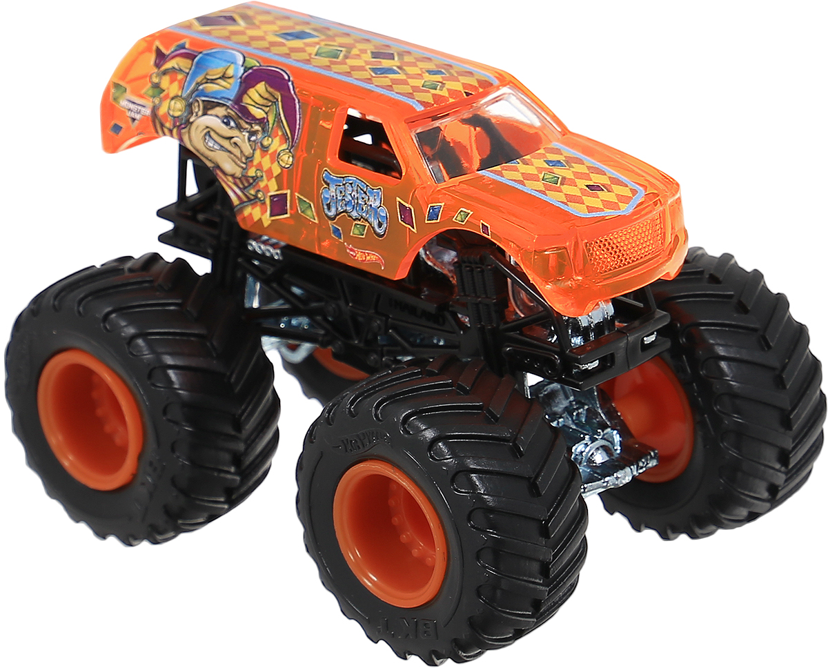 Hot Wheels Monster Jam Машинка JesterBHP37_CFY97 Hot Wheels Monster Jam Машинка JesterBHP37_CFY97Машинка Hot Wheels Monster Jam. Jester - знаменитая модель легендарного автомобиля с большими колесами. Литой корпус, сверкающая кабина, хромированные диски и неповторимый тюнинг - то, что выделяет эту модель среди других. Ваш ребенок будет в восторге от такого подарка!