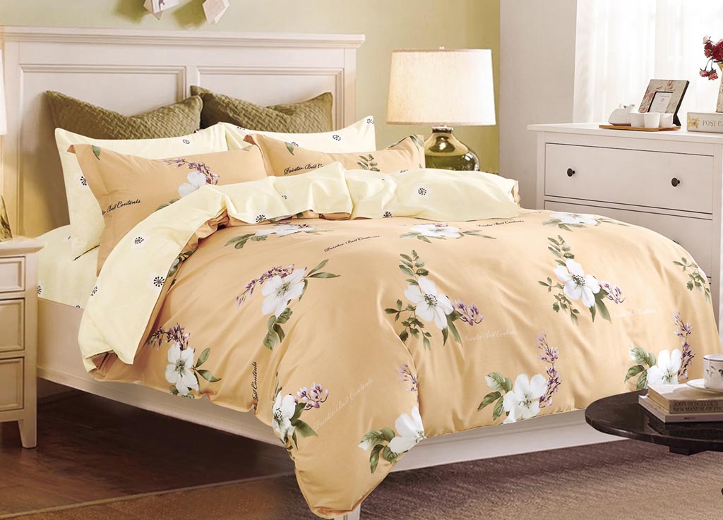 Комплект белья Primavera "Classic. Цветок жасмина", 2-спальный, наволочки 70x70