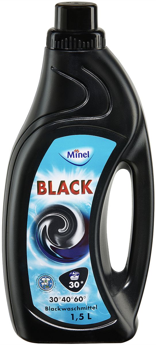 Гель для стирки темного и черного белья Minel Black, 1,5 л805915 Гель для стирки темного и черного белья Minel Black, 1,5 л805915Гель для стирки Minel Black разработано специально для стирки темных и черных тканей. Удаляет загрязнения уже при 30°. Ваша одежда будет чистой и дольше выглядеть как новая. Не подходит для шерсти и шелка. 1,5 л, 30 стирок.