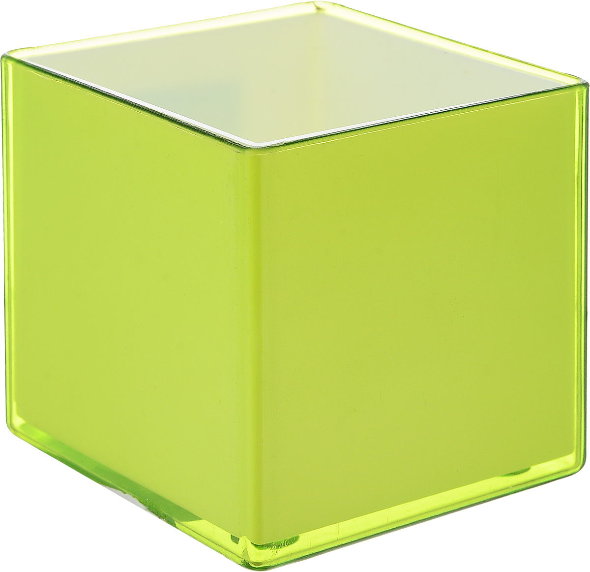 Кашпо JetPlast Мини куб, на магните, цвет: зеленый, 6 x 6 x 6 см4612754050482 Кашпо JetPlast Мини куб, на магните, цвет: зеленый, 6 x 6 x 6 см4612754050482Кашпо JetPlast Мини куб предназначено для украшения любого интерьера. Благодаря магнитной ленте, входящей в комплект, вы можете разместить его не только на подоконнике, столе или иной поверхности, а также на холодильнике и любой другой металлической поверхности, дополняя привычные вещи новыми дизайнерскими решениями. Кашпо можно использовать не только под цветы, но и как подставку для ручек, карандашей и прочих канцелярских мелочей. Размеры кашпо: 6 х 6 х 6 см.