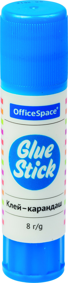OfficeSpace Клей-карандаш 8 гGS08_243 OfficeSpace Клей-карандаш 8 гGS08_243Клей-карандаш OfficeSpace предназначен для склеивания бумаги, картона, фотографий. Подходит для работы в офисе, а также для школы и детского творчества. Вес клея: 8 грамм.