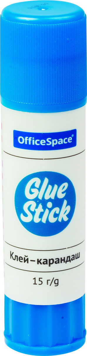 OfficeSpace Клей-карандаш 15 гGS15_244 OfficeSpace Клей-карандаш 15 гGS15_244Клей-карандаш OfficeSpace для склеивания бумаги, картона, фотографий. Подходит для работы в офисе, а также для школы и детского творчества.