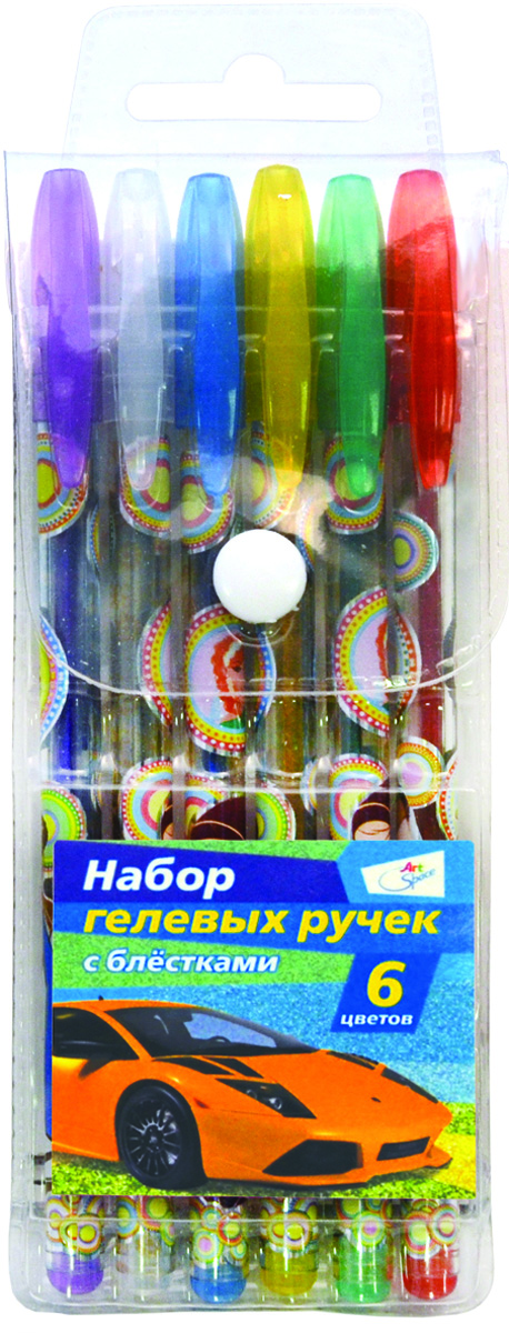 ArtSpace Набор гелевых ручек Машинки 6 цветовGGP6_3192 ArtSpace Набор гелевых ручек Машинки 6 цветовGGP6_3192Набор гелевых ручек ArtSpace Машинки отлично подойдет для оформления конспектов и других текстов, а также альбомов, дневников и открыток. Ручка имеет пишущий узел толщиной 1 миллиметр, который оставляет на бумаге след в 0,8 миллиметра. Корпус изделий выполнен из прозрачного пластика, украшенного цветными изображениями, колпачок соответствует цвету чернил. В набор входят 6 ручек различных цветов.