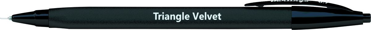 Berlingo Ручка шариковая Triangle Velvet цвет синийCBm_70702 Berlingo Ручка шариковая Triangle Velvet цвет синийCBm_70702Автоматическая шариковая ручка Triangle Velvet с пластиковым клипом. Приятное бархатистое покрытие корпуса создает дополнительный комфорт при письме. Чернила на масляной основе. Эргономичный корпус трехгранной формы. Стильный дизайн. Диаметр пишущего узла 0,7 мм. Цвет чернил - синий. Упаковка в картонную коробку по 12 шт.