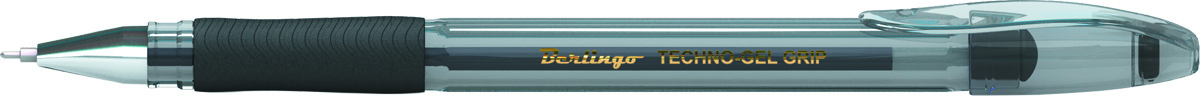 Berlingo Ручка гелевая Techno-Gel Grip чернаяCGp_50901 Berlingo Ручка гелевая Techno-Gel Grip чернаяCGp_50901В гелевой ручке Berlingo Techno-Gel Grip содержатся специальные чернила, в состав которых входит вода и масляная основа. Водостойкие чернила хорошо пишут в холодную погоду и долго не выцветают. Диаметр пишущего узла - 0,5 мм. Грип-зона со специальной резиновой накладкой предотвращает скольжение ручки в пальцах. Цвет чернил - черный.