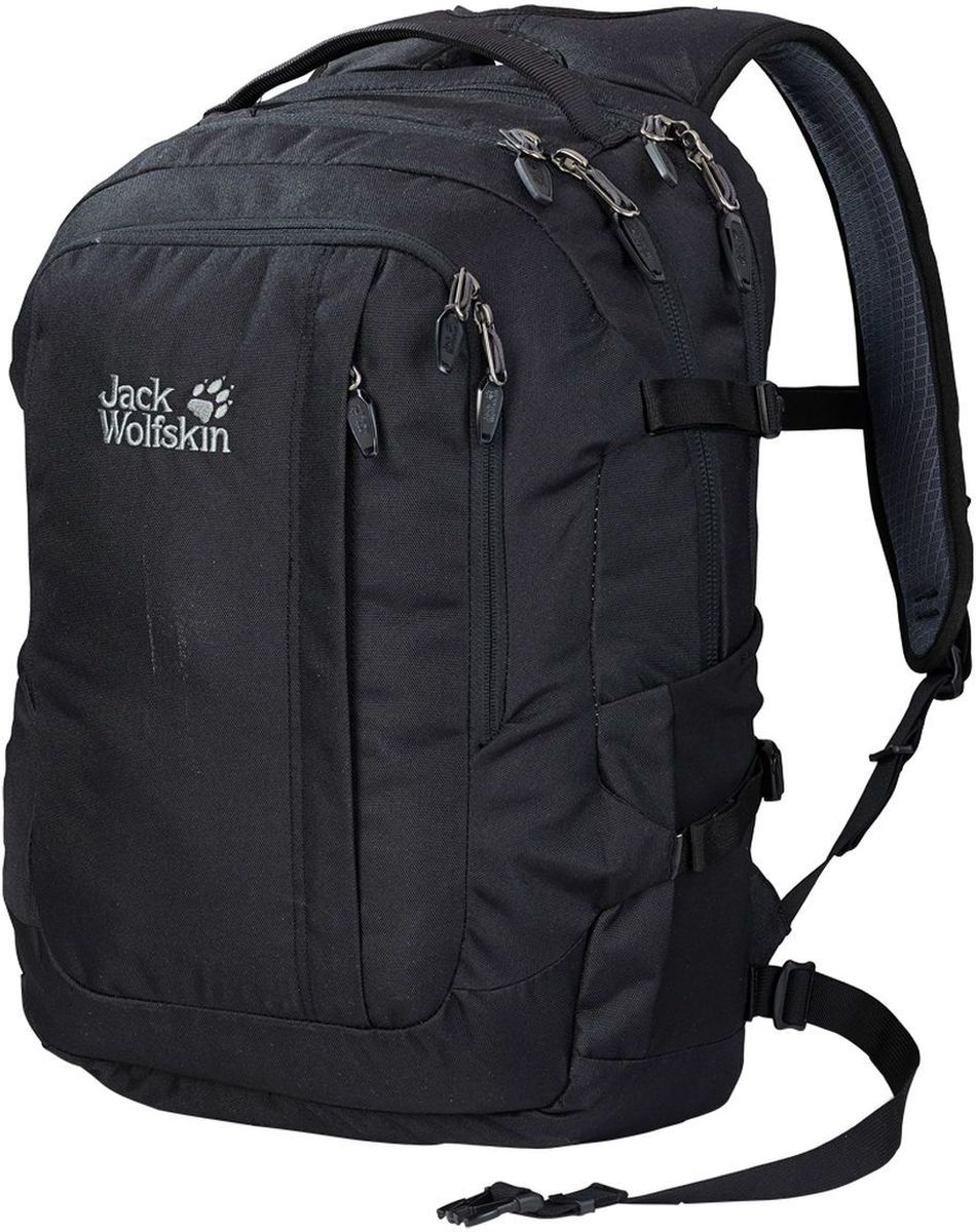 Рюкзак городской Jack Wolfskin "Jack.Pot De Luxe", цвет: черный, 32 л Рюкзак городской Jack Wolfskin "Jack.Pot De Luxe", цвет: черный, 32 л