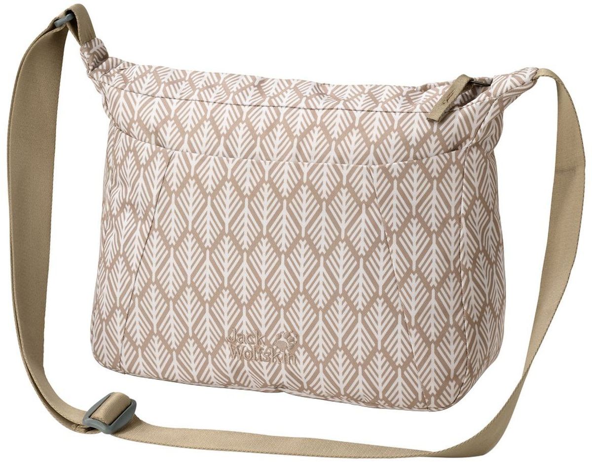 Сумка женская Jack Wolfskin Valparaiso Bag, цвет: бежевый. 2005501-79382005501-7938 Сумка женская Jack Wolfskin Valparaiso Bag, цвет: бежевый. 2005501-79382005501-7938Сумка через плечо от Jack Wolfskin Valparaiso Bag выполнена из прочного и практичного текстиля. У модели регулируемый плечевой ремень, застежка на молнию, одно отделение с карманом на молнии и двумя карманами без застежки, два внешних кармана.