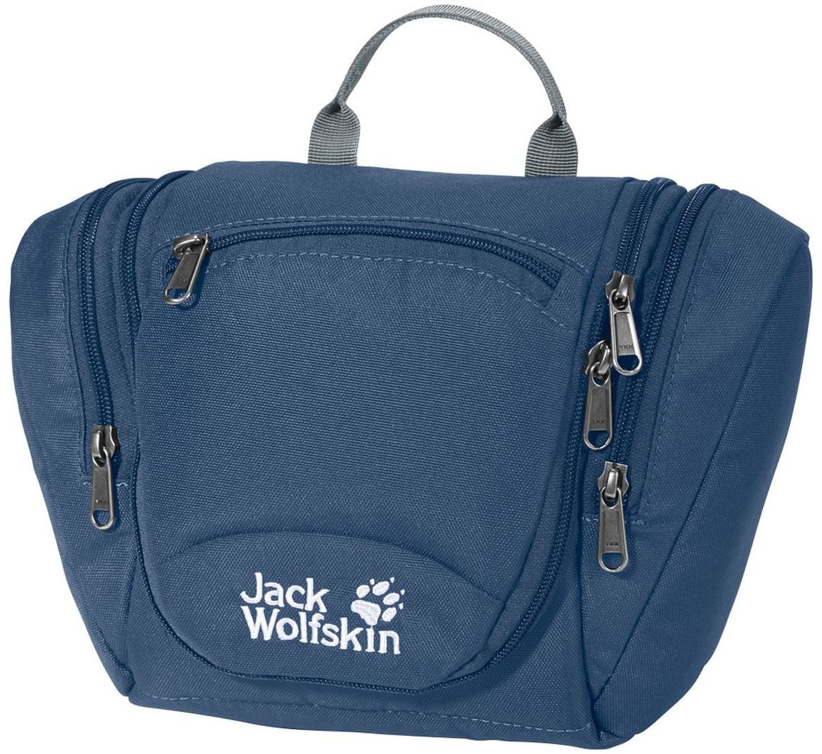 Нессесер женский Jack Wolfskin Caddie, цвет: синий, 5 л8001211-1588 Нессесер женский Jack Wolfskin Caddie, цвет: синий, 5 л8001211-1588Большой несессер со съемной косметичкой