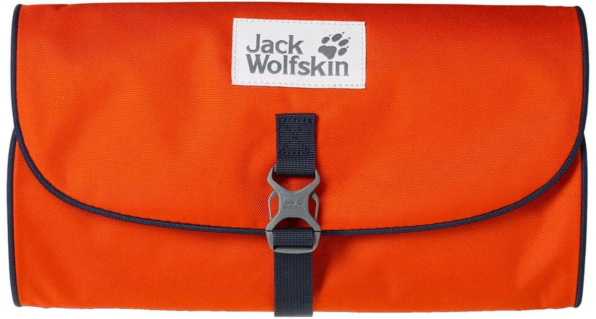Нессесер Jack Wolfskin Waschsalon, цвет: оранжевый, 1 л86130-3023 Нессесер Jack Wolfskin Waschsalon, цвет: оранжевый, 1 л86130-3023Классика среди моделей несессеров