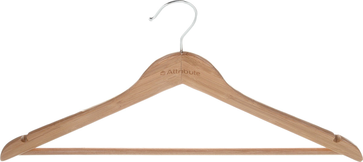 Вешалка универсальная Attribute Hanger Bamboo, цвет: светло-коричневый, длина 45 смAHB231 Вешалка универсальная Attribute Hanger Bamboo, цвет: светло-коричневый, длина 45 смAHB231Универсальная вешалка для одежды Attribute Hanger Bamboo выполнена из бамбука и оснащена перекладиной. Вешалка - это незаменимая вещь для того, чтобы ваша одежда всегда оставалась в хорошем состоянии. Длина вешалки: 45 см.
