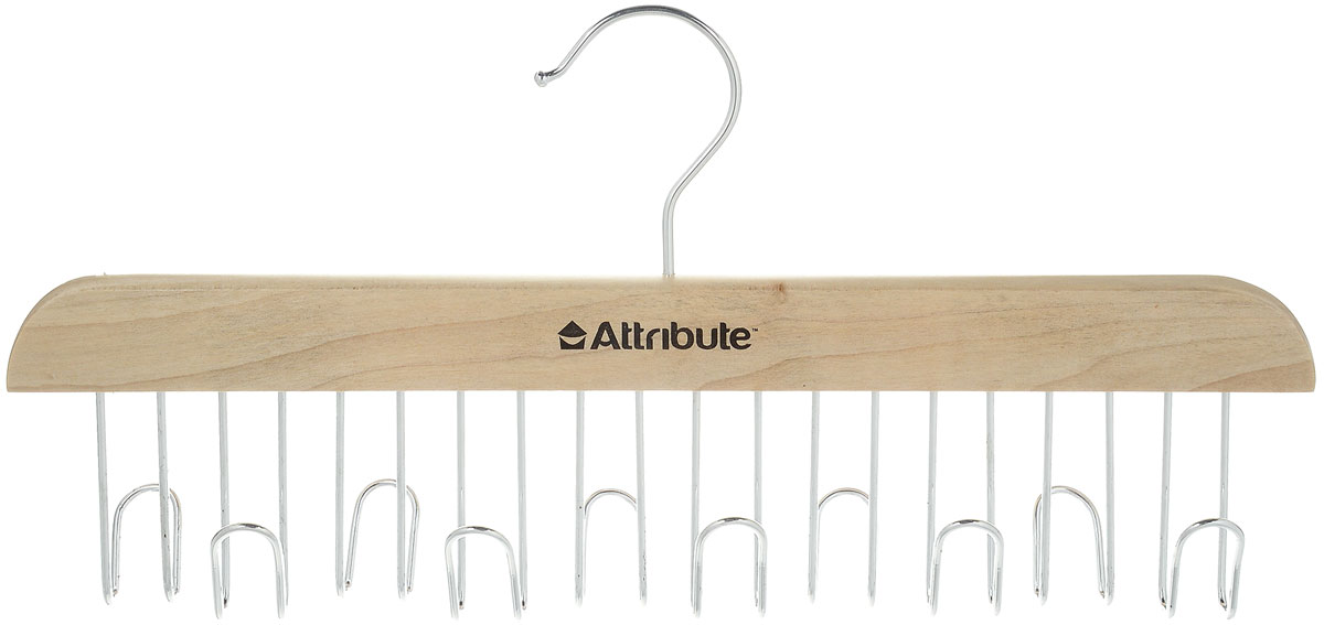 Вешалка для ремней Attribute Hanger, цвет: бежевый, длина 32,5 смAHN801 Вешалка для ремней Attribute Hanger, цвет: бежевый, длина 32,5 смAHN801Вешалка для ремней Attribute Hanger выполнена из качественного металла и дерева. Оригинальная и удобная вешалка для ремней, также может использоваться для сумок и аксессуаров (платков, палантинов), она не займет много места и станет вашим незаменимым помощником. Длина вешалки: 32,5 см.