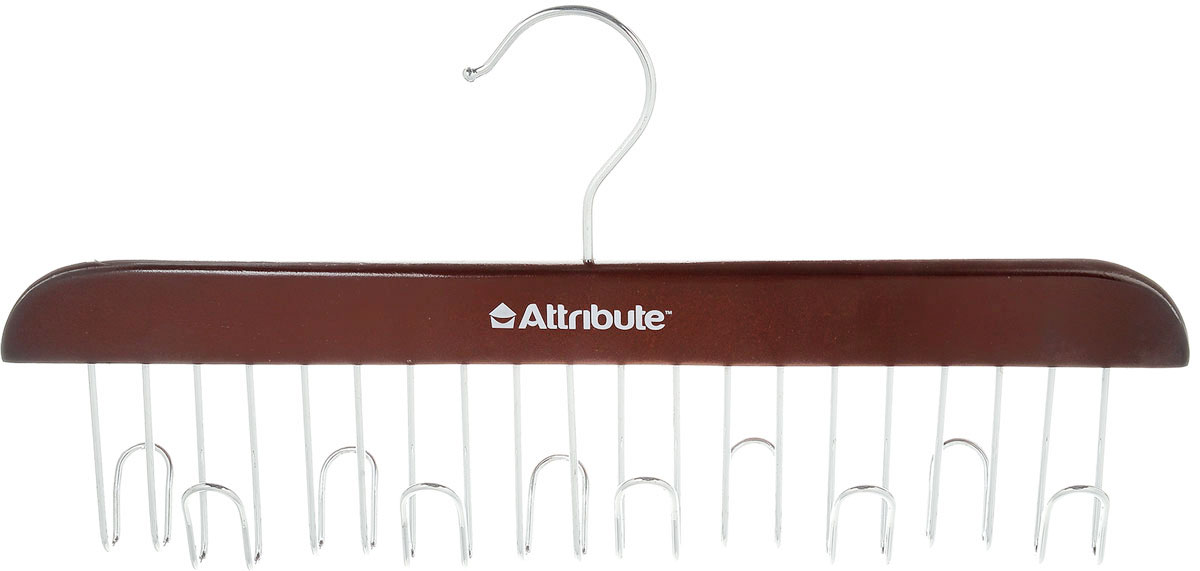 Вешалка для ремней Attribute Hanger, цвет: красное дерево, длина 32,5 смAHR861 Вешалка для ремней Attribute Hanger, цвет: красное дерево, длина 32,5 смAHR861Вешалка для ремней Attribute Hanger выполнена из качественного металла и дерева. Оригинальная и удобная вешалка для ремней, также может использоваться для сумок и аксессуаров (платков, палантинов), она не займет много места и станет вашим незаменимым помощником. Длина вешалки: 32,5 см.