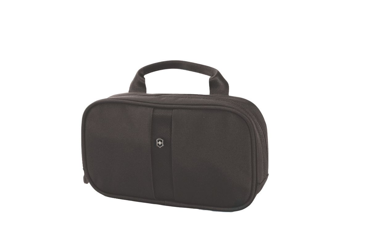 Несессер Victorinox Lifestyle Accessories 4.0 Overmight Essentials Kit, цвет: черный, 1 л31173101 Несессер Victorinox Lifestyle Accessories 4.0 Overmight Essentials Kit, цвет: черный, 1 л31173101Коллекция Lifestyle Accessories 4.0 включает в себя широкий ассортимент решений для путешествий и повседневной жизни.Независимо от пункта назначения данные высокопрактичные аксессуары станут важнейшей составляющей вашей поездки. VICTORINOX арт. 31173101 НЕСЕССЕР 23x4x13 см 0,14 кг 1 л • Идеально подходит для упорядоченного хранения небольших туалетных принадлежностей • Лёгкая в уходе антибактериальная подкладка • Основное отделение имеет раздельные карманы из микросетчатого материала и карман на молнии