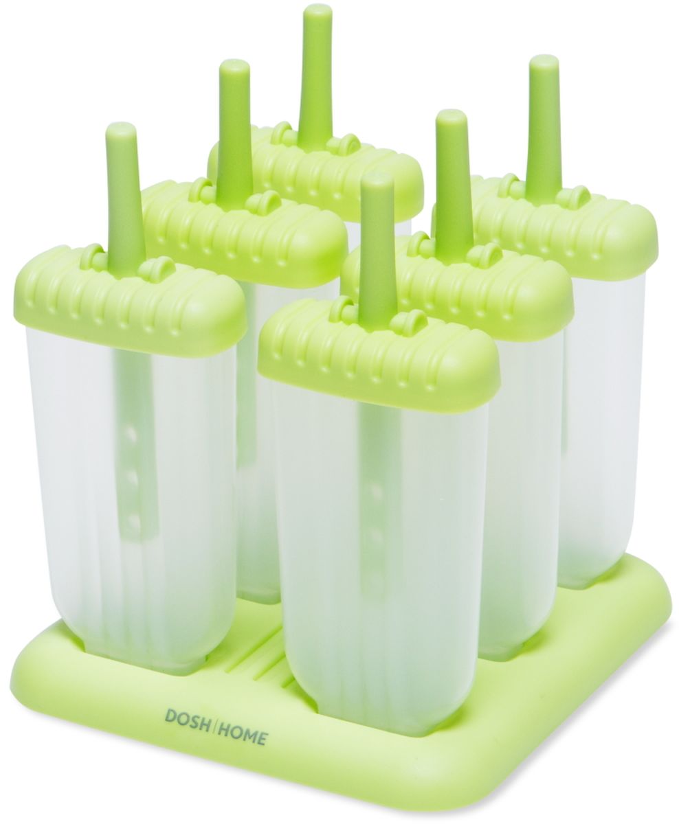 Формочки для мороженого Dosh l Home VEGA100718 Формочки для мороженого Dosh l Home VEGA100718Отлично подходят для приготовления домашнего сливочного и фруктового мороженого, фруктовых пюре, шербета и т.д. С удобной подставкой для легкого приготовления мороженого в морозильнике и для хранения формочек. Сделано из первоклассной прочной пластмассы, можно мыть в посудомоечной машине.