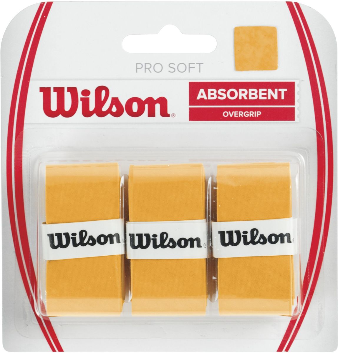 Обмотка Wilson Pro Soft Overgrip, цвет: золотойWRZ4040GO Обмотка Wilson Pro Soft Overgrip, цвет: золотойWRZ4040GOСамый популярный овергрипп в мире, разработанный для макисмального влагопоглащения. Подойдёт для игры в жарком и влажном климате. Выбор Лидеров мирового Тенниса Серены и Роджера