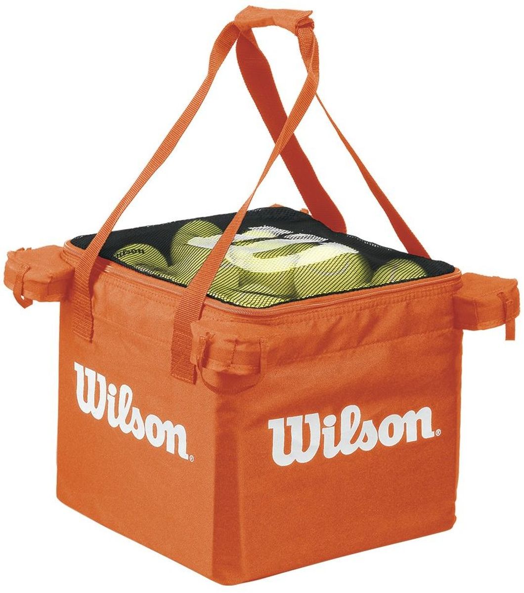 Корзина для мячей Wilson Teaching Cart, цвет: оранжевыйWRZ541100 Корзина для мячей Wilson Teaching Cart, цвет: оранжевыйWRZ541100Универсальная корзина для тренировок. Поможет оптимизировать тренировочный процесс. Может использоваться как основная корзина для занятий с детьми в программе Теннис до 10 лет на малых кортах, например Оранжевыми мячами.