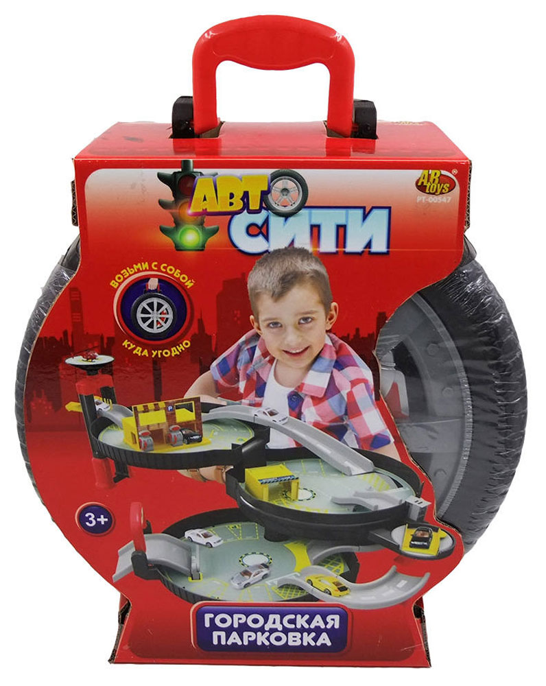 Abtoys Городская парковка Автосити PT-00547PT-00547(WA-D0125) Abtoys Городская парковка Автосити PT-00547PT-00547(WA-D0125)Городская парковка Abtoys Автосити представляет собой городскую парковку, состоящую из стоянки, заправочной станции, автомойки и взлетно-посадочной площадки для вертолета. Кроме этого, в наборе имеются две машинки и вертолет. Игра с такой парковкой доставит ребенку огромное удовольствие, он сможет придумывать различные сюжетные истории и воплощать их в реальности.