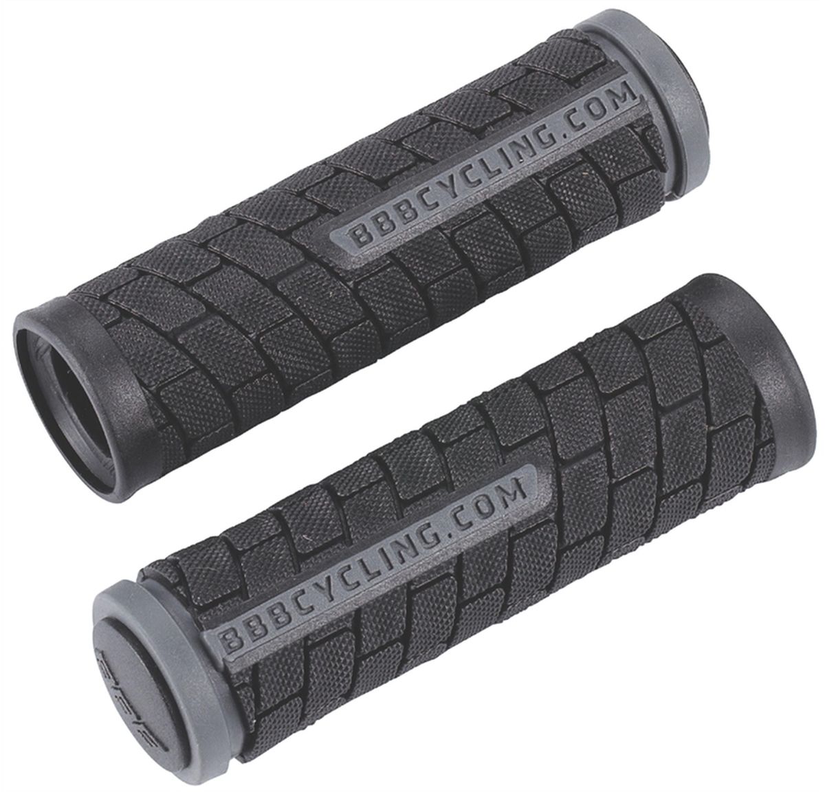 Грипсы BBB DualGrip, цвет: черный, серый, 10,2 см, 2 шт. BHG-07BHG-07 Грипсы BBB DualGrip, цвет: черный, серый, 10,2 см, 2 шт. BHG-07BHG-07Грипсы BBB DualGrip выполнены из мягкой двухкомпонентной резины. Рельефная текстура обеспечивает отличное сцепление. Грипсы предназначены для более удобного управления велосипедом. Две заглушки для руля в комплекте. Длина грипс: 10,2 см.