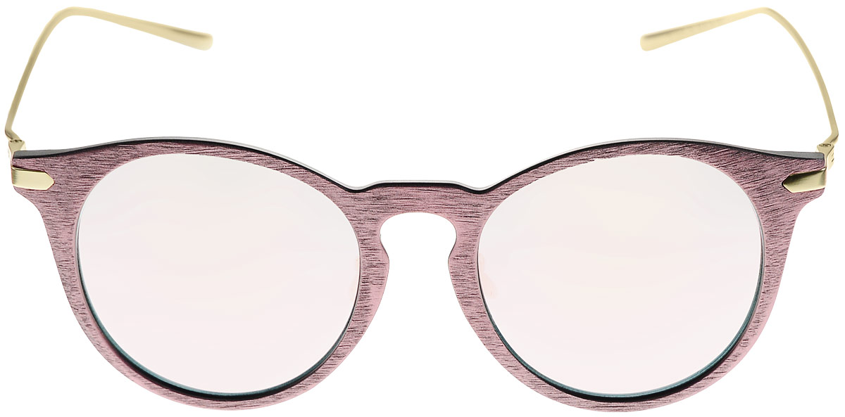 Очки солнцезащитные женские Kawaii Factory Wood, цвет: розовый. KW010-000234KW010-000234 Очки солнцезащитные женские Kawaii Factory Wood, цвет: розовый. KW010-000234KW010-000234Салфетка для очков и чехол в комплекте.