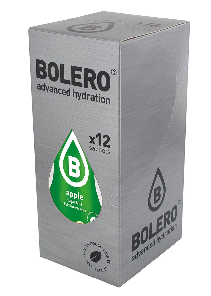 Напиток быстрорастворимый Bolero Aplle / Яблоко, 9 г х 12 штЦБ-00003117 Напиток быстрорастворимый Bolero Aplle / Яблоко, 9 г х 12 штЦБ-00003117Что же такое Bolero Drinks? В первую очередь это - вкусовая добавка без сахара, без глютена, без жиров и углеводов. Bolero Drinks – это мгновенные напитки, которые не содержат сахар, не содержат лактозы, не содержат консервантов, не содержат глютен, не содержат искусственных вкусовых и цветообразующих добавок!!!!!!! Каждый пакетик Bolero Drinks на Стивии весит 9 г, и его достаточно, чтобы подготовить 1,5-2 литра сока, в зависимости от вашего желания. Эти маленькие пакетики очень удобно носить с собой, и подготовка натурального напитка проста - просто добавьте в 1,5-2 литра холодной воды и размешайте. Но Bolero Drinks – это не только напитки. Это великолепное дополнение к каше, творогу и другим субстанциям. Состав: Без добавления ГМО. Не содержит Глютен, без сахара. Кислоты: лимонная кислота, яблочная кислота, мальтодекстрин; ароматические и вкусовые вещества; L-аскорбиновая кислота. Натуральные ароматизаторы и подсластители: ацесульфам К,...