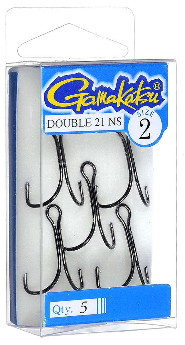 Крючок рыболовный Gamakatsu Double 21 NS, размер 2, 5 шт4728100200 Крючок рыболовный Gamakatsu Double 21 NS, размер 2, 5 шт4728100200Набор крючков Gamakatsu Double 21 NS предназначен для ловли рыбы. Крючки изготовлены из высококачественной стали. Изделия снабжены дополнительными бороздками для надежной фиксации приманки. Размер: 2. Длина крючка: 2,8 см. Количество 5 шт.