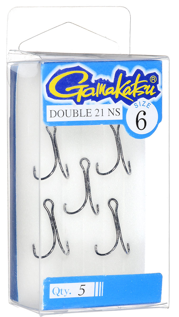 Крючок рыболовный Gamakatsu Double 21 NS, размер 6, 5 шт14728100600 Крючок рыболовный Gamakatsu Double 21 NS, размер 6, 5 шт14728100600Набор крючков Gamakatsu Double 21 NS предназначен для ловли рыбы. Крючки изготовлены из высококачественной стали. Изделия снабжены дополнительными бороздками для надежной фиксации приманки. Размер: 6. Длина крючка: 2 см. Количество 5 шт.