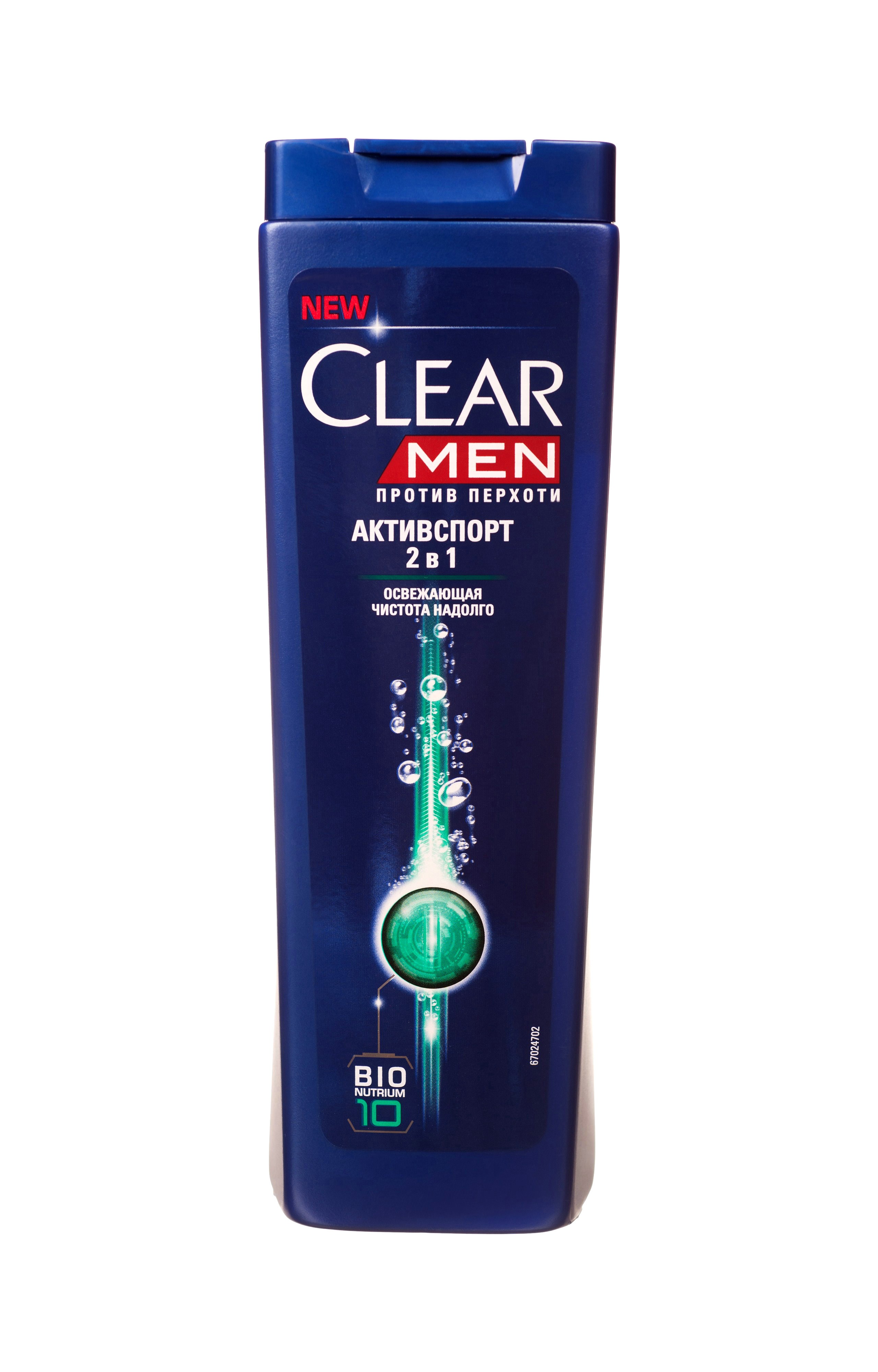 Clear Men Шампунь против перхоти Активспорт 400 мл051751336 Clear Men Шампунь против перхоти Активспорт 400 мл051751336Созданный специально для мужчин Шампунь Активспорт 2 в 1 с охлаждающей мятой освежает кожу головы и волосы и дает максимальное??? ощущение прохлады. Комплекс Nutrium 10, входящий в состав шампуня — это насыщенная смесь 10 питательных веществ и растительных активных компонентов. При регулярном применении он активирует естественный защитный слой против перхоти кожи головы, позволяя вам гарантированно защищаться от перхоти.