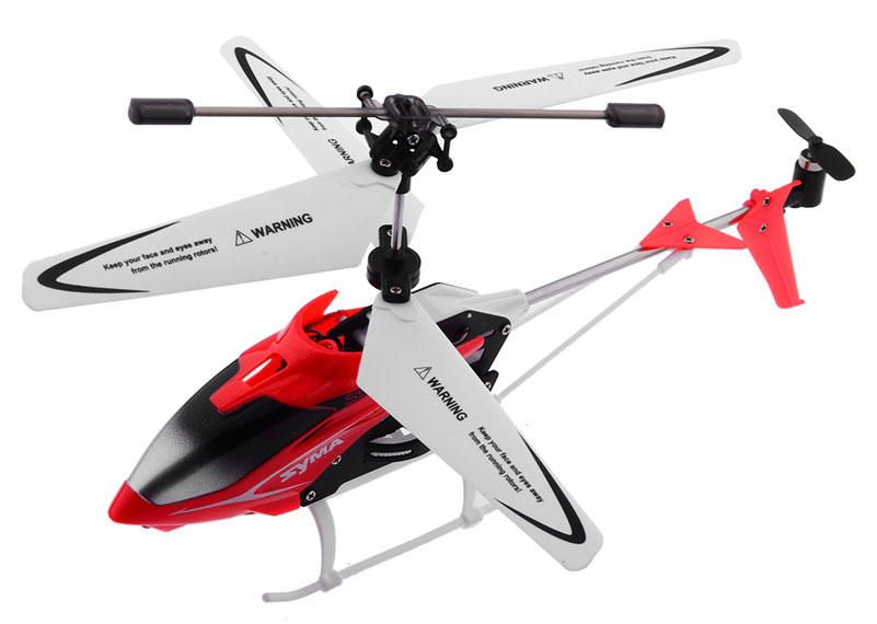 Syma Вертолет на радиоуправлении S5 цвет красныйS5 red Syma Вертолет на радиоуправлении S5 цвет красныйS5 redВертолет на радиоуправлении Syma S5 с 3-канальным пультом управления - это новая модель мини вертолета от известного производителя SYMA. По летным характеристикам он сопоставим с уже известным и отлично зарекомендовавшем себя радиоуправляемым вертолетом SYMA 107G. Модель - гражданского типа, основа вертолета выполнена из металла, гибкий цветной корпус, гибкие лопасти, прочные шасси, на корпусе расположен светодиод, который делает модель более красочной. Особенностью прочности вертолета является дополнительная защита из металла основного вала с шестеренками. Вертолет подходит для детей от 14 лет, в таком возрасте ребенок самостоятельно может управлять вертолетом.