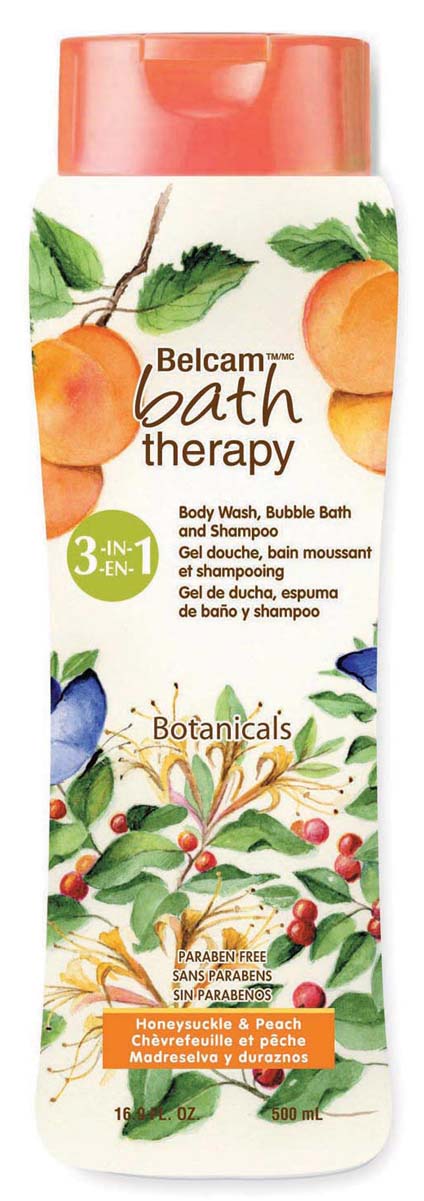 Bath Therapy Шампунь, Гель Для Душа, Пена Для Ванны «Жимолость и персик» 3-в-1, 500 мл.C53460 Bath Therapy Шампунь, Гель Для Душа, Пена Для Ванны «Жимолость и персик» 3-в-1, 500 мл.C53460Восхитительный аромат Жимолости и Персика дарит Вам ощущение бесконечного удовольствия и улучшает настроение! Специально подобранные ингредиенты придают мягкость коже и шелковистость Вашим волосам.