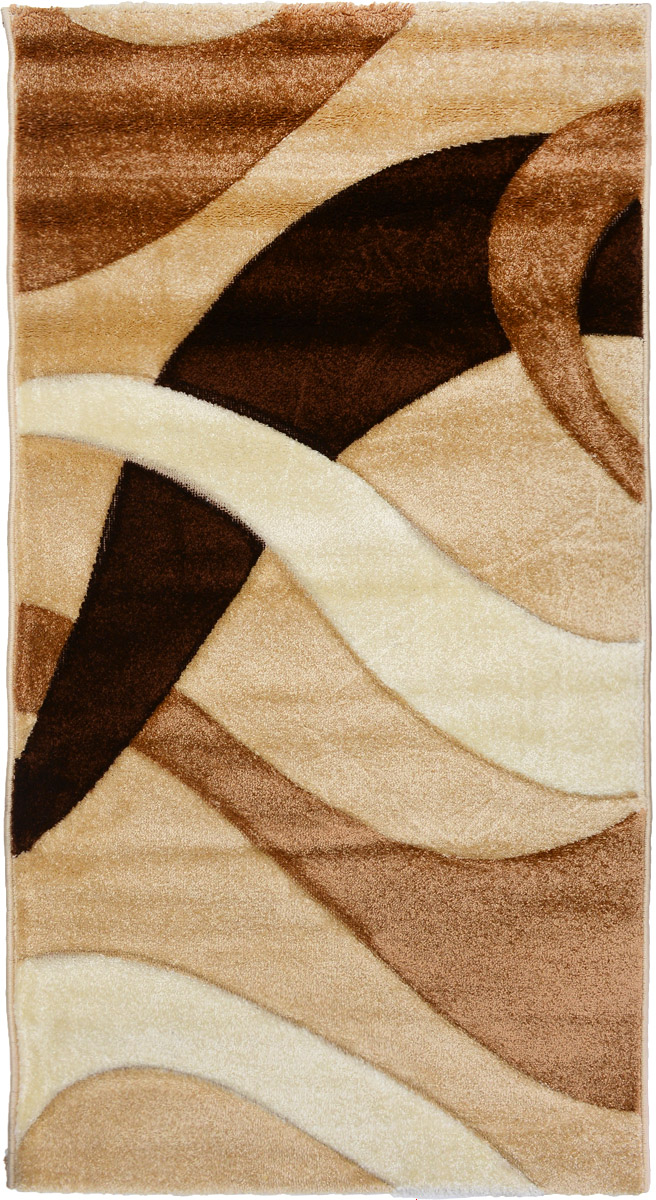 Ковер Mutas Carpet Панда, прямоугольный, цвет: бежевый, коричневый, 80 х 150 см203420130212184148 Ковер Mutas Carpet Панда, прямоугольный, цвет: бежевый, коричневый, 80 х 150 см203420130212184148Ковер Mutas Carpet Панда изготовлен из прочного синтетического материала heat-set, улучшенного варианта полипропилена (эта нить получается в результате его дополнительной обработки). Полипропилен износостоек, нетоксичен, не впитывает влагу, не провоцирует аллергию. Структура волокна в полипропиленовых коврах гладкая, поэтому грязь не будет въедаться и скапливаться на ворсе. Практичный и износоустойчивый ворс не истирается и не накапливает статическое электричество. Ковер обладает хорошими показателями теплостойкости и шумоизоляции. Оригинальный рисунок позволит гармонично оформить интерьер комнаты, гостиной или прихожей. За счет невысокого ворса ковер легко чистить. При надлежащем уходе синтетический ковер прослужит долго, не утратив ни яркости узора, ни блеска ворса, ни упругости. Самый простой способ избавить изделие от грязи - пропылесосить его с обеих сторон (лицевой и изнаночной). Влажная уборка с применением шампуней и...