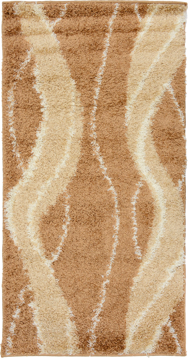 Ковер Mutas Carpet Shaggy Fashion, прямоугольный, цвет: бежевый, слоновая кость, 80 х 150 см203420130212175365 Ковер Mutas Carpet Shaggy Fashion, прямоугольный, цвет: бежевый, слоновая кость, 80 х 150 см203420130212175365Ковер Mutas Carpet Shaggy Fashion изготовлен из прочного полипропилена. Полипропилен износостоек, нетоксичен, не впитывает влагу, не провоцирует аллергию. Структура волокна в полипропиленовых коврах гладкая, поэтому грязь не будет въедаться и скапливаться на ворсе. Практичный и износоустойчивый ворс не истирается и не накапливает статическое электричество. Ковер обладает хорошими показателями теплостойкости и шумоизоляции. Оригинальный рисунок позволит гармонично оформить интерьер комнаты, гостиной или прихожей. За счет невысокого ворса ковер легко чистить. При надлежащем уходе синтетический ковер прослужит долго, не утратив ни яркости узора, ни блеска ворса, ни упругости. Самый простой способ избавить изделие от грязи - пропылесосить его с обеих сторон (лицевой и изнаночной). Влажная уборка с применением шампуней и моющих средств не противопоказана. Хранить рекомендуется в свернутом рулоном виде.