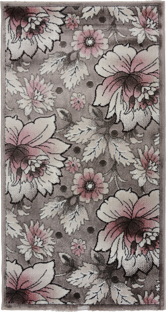 Ковер Mutas Carpet Symphony Carved, прямоугольный, цвет: розовый, серый, 80 х 150 см203420130212181093 Ковер Mutas Carpet Symphony Carved, прямоугольный, цвет: розовый, серый, 80 х 150 см203420130212181093Ковер Mutas Carpet Symphony Carved изготовлен из прочного синтетического материала heat-set, улучшенного варианта полипропилена (эта нить получается в результате его дополнительной обработки). Полипропилен износостоек, нетоксичен, не впитывает влагу, не провоцирует аллергию. Структура волокна в полипропиленовых коврах гладкая, поэтому грязь не будет въедаться и скапливаться на ворсе. Практичный и износоустойчивый ворс не истирается и не накапливает статическое электричество. Ковер обладает хорошими показателями теплостойкости и шумоизоляции. Оригинальный рисунок позволит гармонично оформить интерьер комнаты, гостиной или прихожей. За счет невысокого ворса ковер легко чистить. При надлежащем уходе синтетический ковер прослужит долго, не утратив ни яркости узора, ни блеска ворса, ни упругости. Самый простой способ избавить изделие от грязи - пропылесосить его с обеих сторон (лицевой и изнаночной). Влажная уборка с применением ...