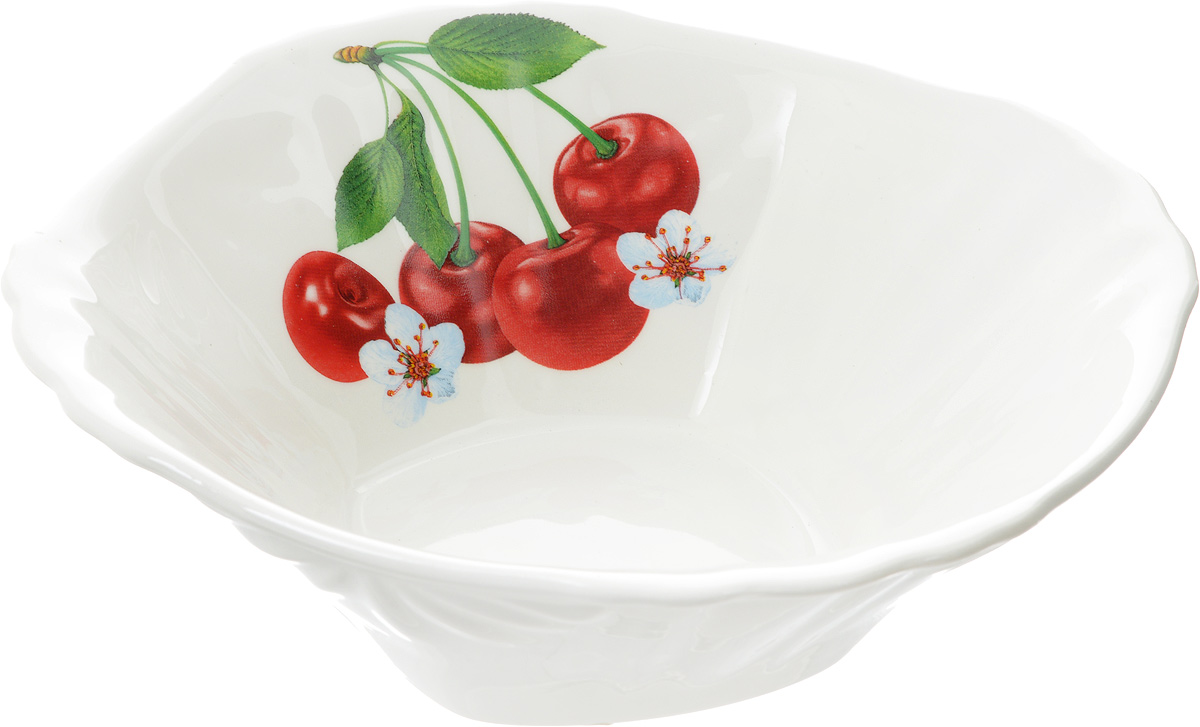 Миска Кубаньфарфор Вишенка, 19 х 19 см0152_Вишенка Миска Кубаньфарфор Вишенка, 19 х 19 см0152_ВишенкаМиска Кубаньфарфор Вишенка изготовлена из высококачественного фаянса. Она украшена ярким изображением. Такая миска сочетает в себе изысканный дизайн с максимальной функциональностью. Миска прекрасно впишется в интерьер вашей кухни и станет достойным подарком к любому празднику. Размер миски (по верхнему краю): 19 х 19 см. Размер основания миски: 8,5 х 8,5 см. Высота миски: 6,5 см.