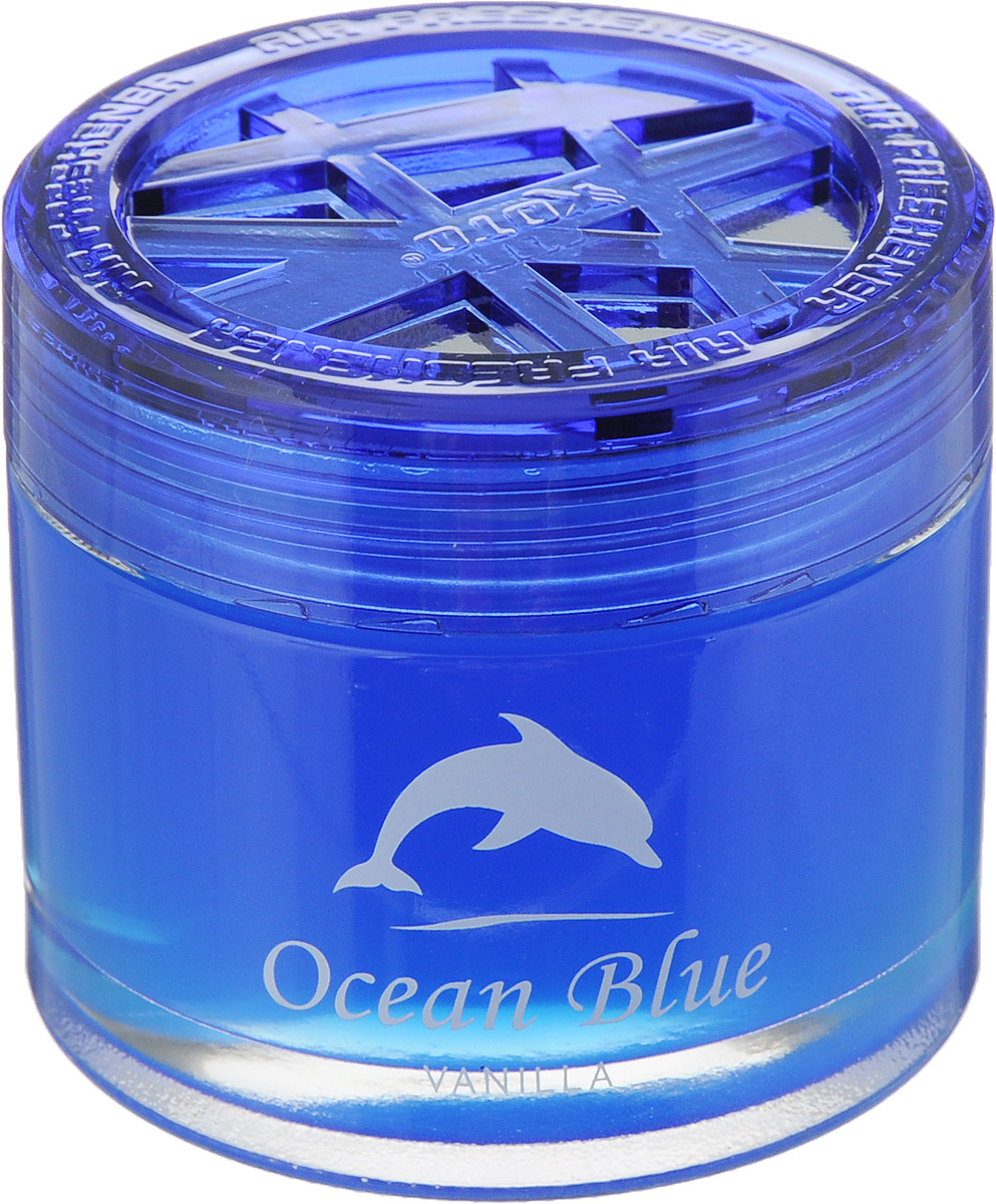 Ароматизатор автомобильный Koto Ocean Blue, гелевый, ваниль, 65 млFPG-001 Ароматизатор автомобильный Koto Ocean Blue, гелевый, ваниль, 65 млFPG-001Автомобильный ароматизатор Koto Ocean Blue эффективно устраняет неприятные запахи и придает легкий приятный аромат. Сочетание формулы геля с парфюмами наилучшего качества обеспечивает устойчивый запах. Кроме того, ароматизатор обладает элегантным дизайном, поэтому будет гармонично смотреться в салоне любого автомобиля. Благодаря удобной конструкции, его можно установить в любое место, например, на панель, под сиденье или в двери. Крепится ароматизатор с помощью двусторонней наклейки (входит в комплект). Срок эффективного действия - до 90 дней. Его можно использовать не только в автомобиле, но и в домашних условиях. Объем: 65 мл.