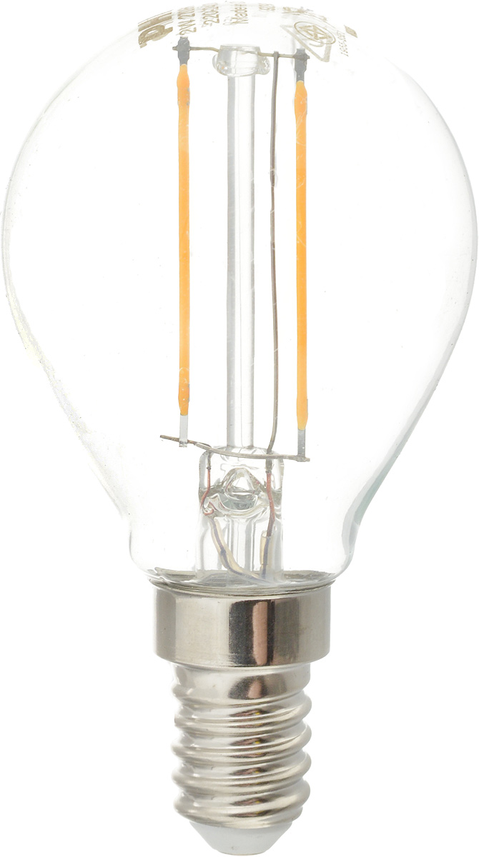 Лампа светодиодная Philips LED bulb, цоколь E14, 2W, 2700KЛампа LEDClassic 2-25W P45 E14 WW CL APR Лампа светодиодная Philips LED bulb, цоколь E14, 2W, 2700KЛампа LEDClassic 2-25W P45 E14 WW CL APRСовременные светодиодные лампы LED bulb экономичны, имеют долгий срок службы и мгновенно загораются, заполняя комнату светом. Лампа классической формы и высокой яркости позволяет создать уютную и приятную обстановку в любой комнате вашего дома. Светодиодные лампы потребляют на 92 % меньше электроэнергии, чем обычные лампы накаливания, излучая при этом привычный и приятный теплый свет. Срок службы светодиодной лампы LED bulb составляет до 15 000 часов, что соответствует общему сроку службы пятнадцати ламп накаливания. Благодаря чему менять лампы приходится значительно реже, что сокращает количество отходов. Напряжение: 220-240 В. Световой поток: 250 lm. Эквивалент мощности в ваттах: 25 Вт.