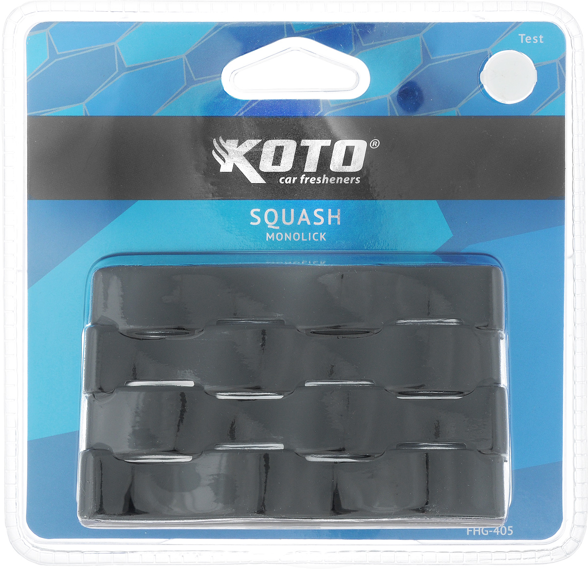 Ароматизатор автомобильный Koto Monolick. Squash, гелевый, 90 гFHG-405 Ароматизатор автомобильный Koto Monolick. Squash, гелевый, 90 гFHG-405Автомобильный ароматизатор Koto Monolick. Squash эффективно устраняет неприятные запахи и придает приятный аромат. Сочетание геля с парфюмами наилучшего качества обеспечивает устойчивый запах. Кроме того, ароматизатор обладает элегантным дизайном. Благодаря специальной конструкции, изделие крепится на горизонтальную поверхность.
