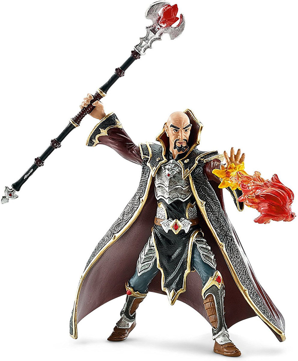 Schleich Фигурка Маг Орден Драконов70114 Schleich Фигурка Маг Орден Драконов70114Фигурка Schleich Маг. Орден Драконов станет прекрасным подарком для вашего ребенка. Она выполнена из каучукового пластика в виде мага в длинном плаще с магическим посохом. Детали фигурки четкие и максимально детализированы, что привлечет внимание ребенка, который с огромным удовольствием будет играть с ней в ролевые игры. В комплекте с игрушкой поставляется огненный луч, который рыцарь пускает из своей ладони. Рука фигурки рыцаря поворачивается в сторону, чтобы персонаж мог пускать огненные стрелы под любым углом. Такая фигурка непременно понравится вашему ребенку и станет замечательным украшением любой коллекции. Чародей из сказочной страны обладает магическими способностями превращать огонь в боевое оружие. Храбрый рыцарь с волшебным посохом, пускающим стрелы, всегда готов вступить в неравную схватку. Широкий плащ, полностью, покрывающий тело храброго рыцаря, способен спрятать своего хозяина и защитить от стрел и огня. Общаясь с драконами, волшебник...