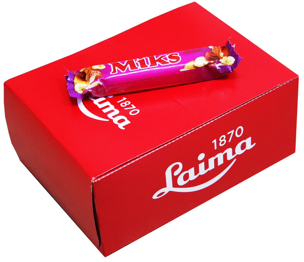 Laima Микс Зерновой батончик, 28 шт по 40 гP130501512 Laima Микс Зерновой батончик, 28 шт по 40 гP130501512Батончик изготовлен из орехов и сухофруктов с насыщенным вкусом абрикосового варенья. Магический дуэт вкусов и ароматов доставит истинное наслаждение любителям тонких и необычных ощущений. Не предназначен для детей. В упаковке 28 зерновых батончиков.
